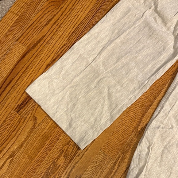 Sovere linen Cream Wide-Leg Pants - Picture 8 of 12